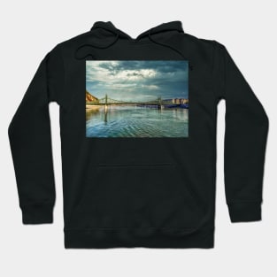 River Danube at Budapest Hoodie